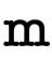 m