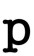 p