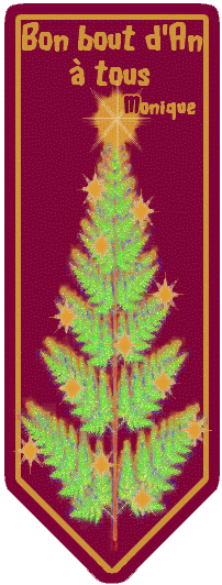 MARQUE-PAGES 51545sapinbbaétoiles