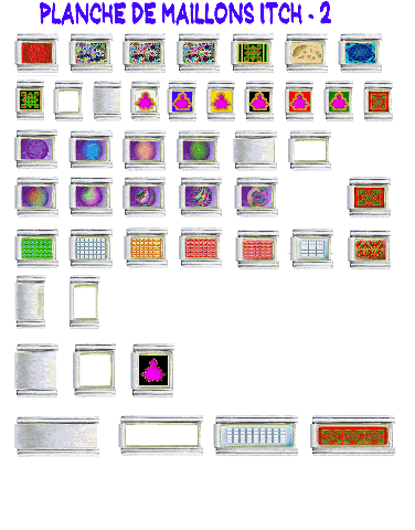PLANCHE MAILLONS ITCH N 2